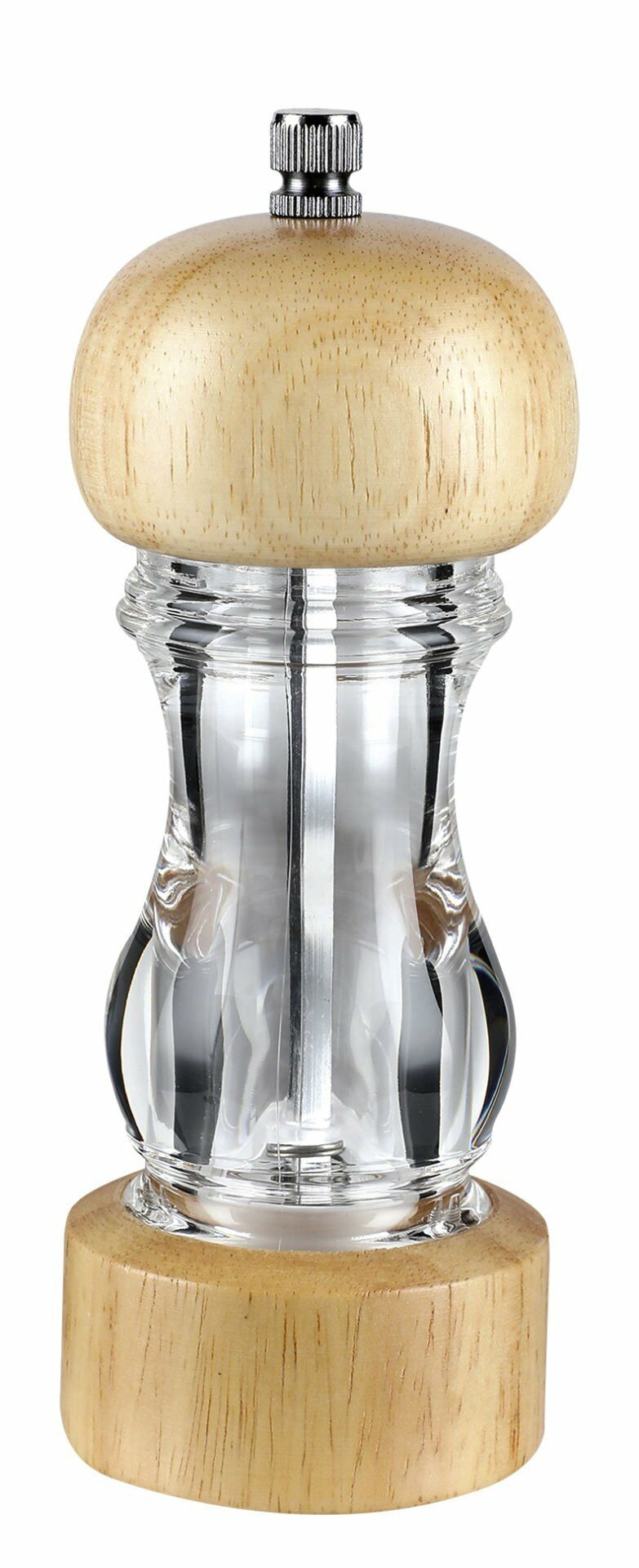 Ahşap Tuz-Karabiber Değirmeni 16 Cm