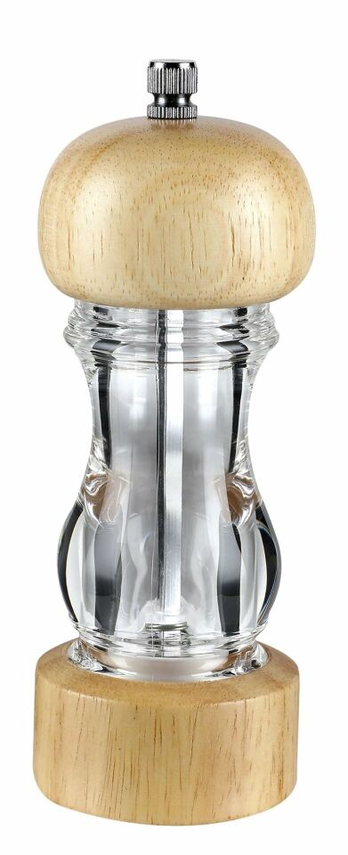 Ahşap Tuz-Karabiber Değirmeni 16 Cm