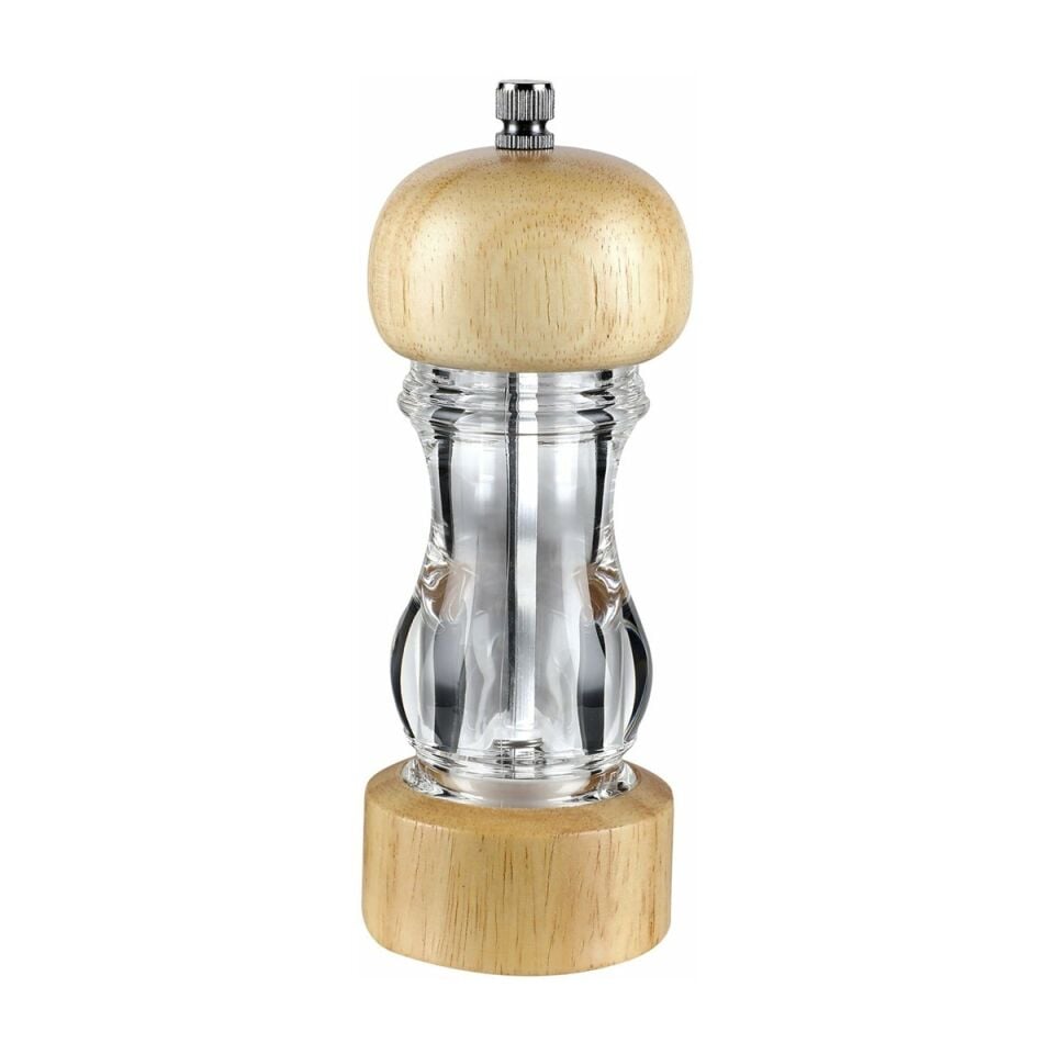 Ahşap Tuz-Karabiber Değirmeni 16 Cm