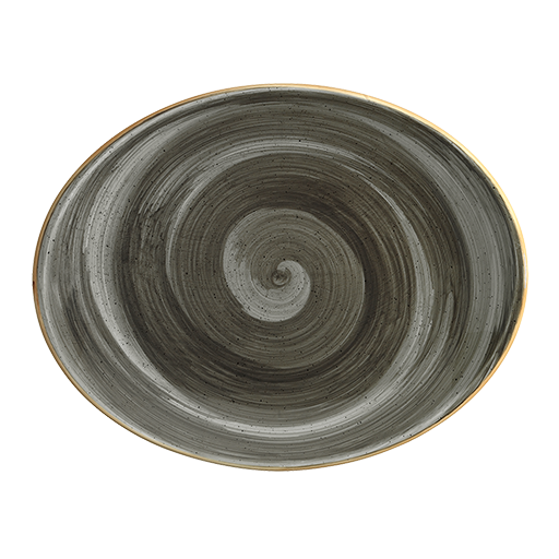 Space Moove Oval Tabak 36*28 Cm