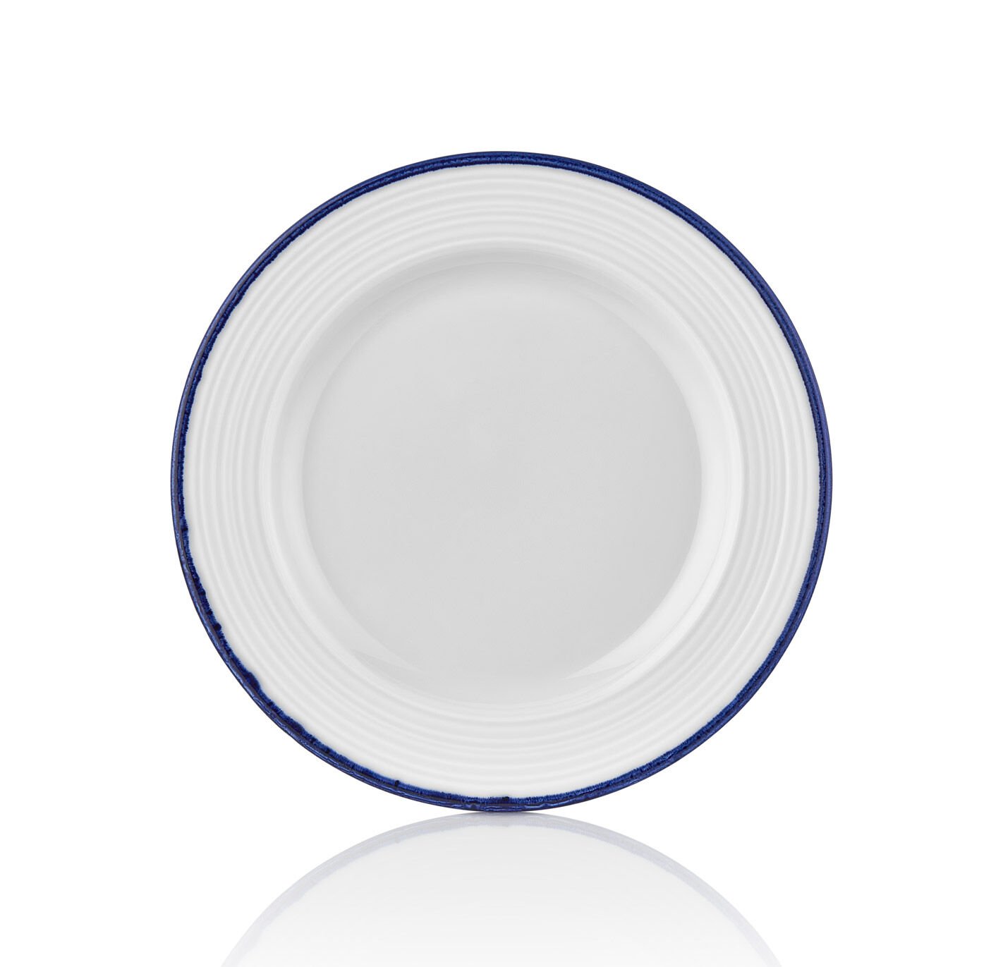 Helix Navy Blue Gastro Düz Tabak 18 Cm