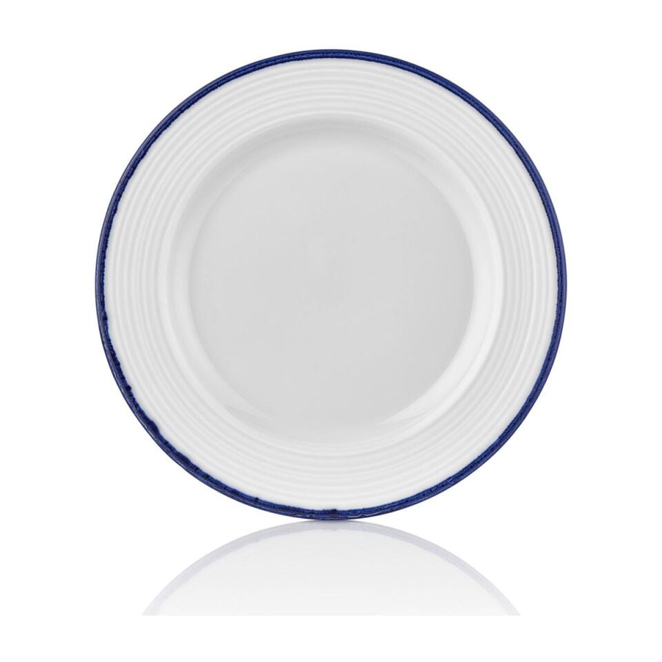 Helix Navy Blue Gastro Düz Tabak 18 Cm