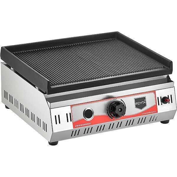 Remta Tam Oluklu Döküm Pleyt Izgara 50 Cm (Gazlı)