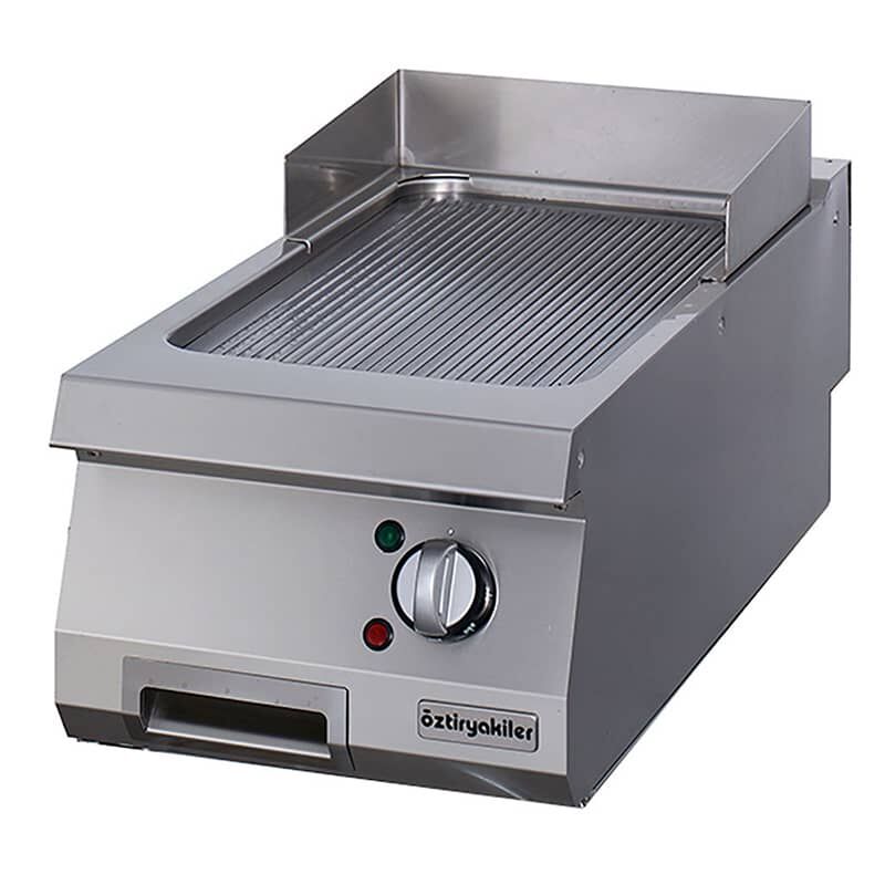 Öztiryakiler 900 Seri Elektrikli Krom Kaplı Oluklu Plate Izgara 40*90*30 Cm