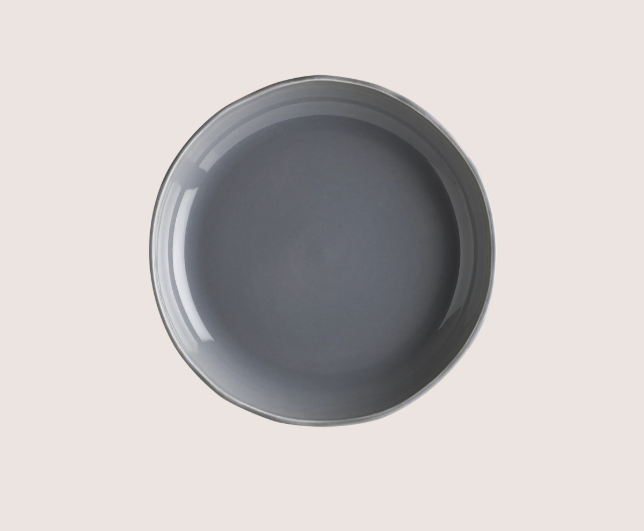 Gris Cras Çukur Tabak 20 Cm