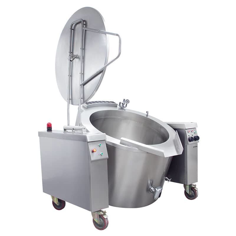 Öztiryakiler Devrilir Kaynatma Tenceresi Indirect Gazlı 500 Litre