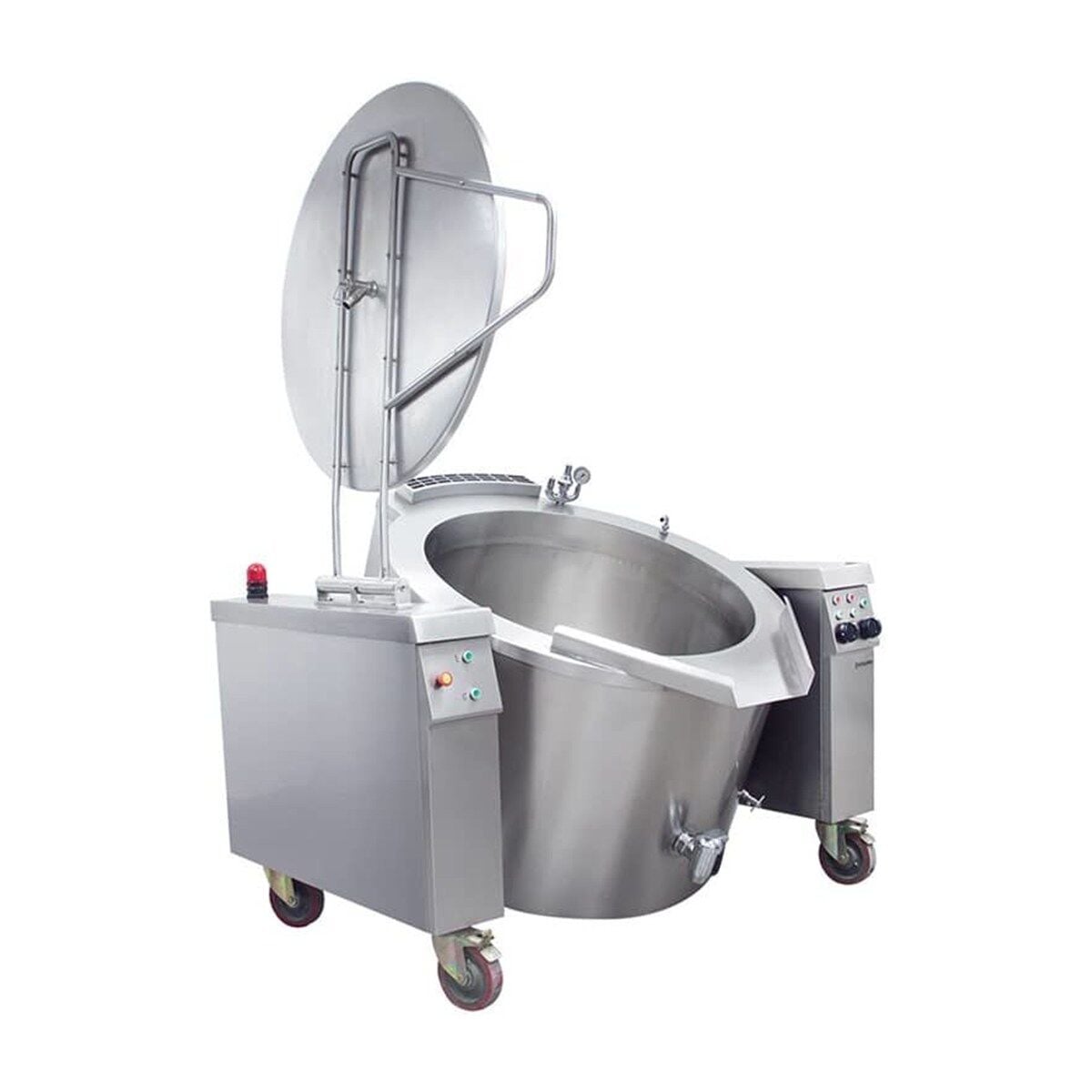 Öztiryakiler Devrilir Kaynatma Tenceresi Indirect Gazlı 500 Litre