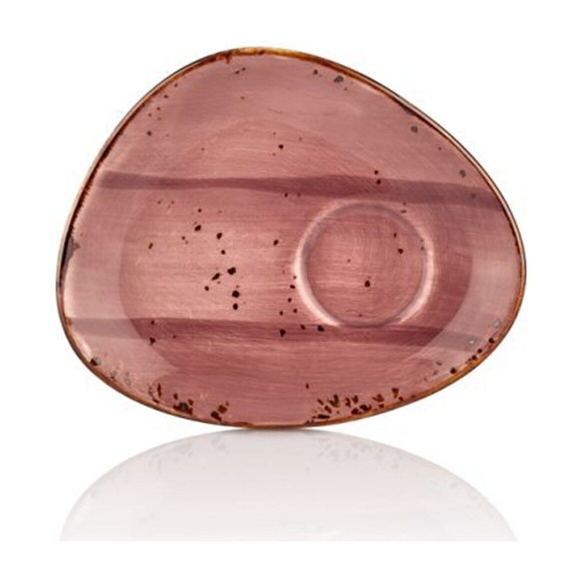Rose Zest Kahve Sunum Tabağı 14*11 Cm