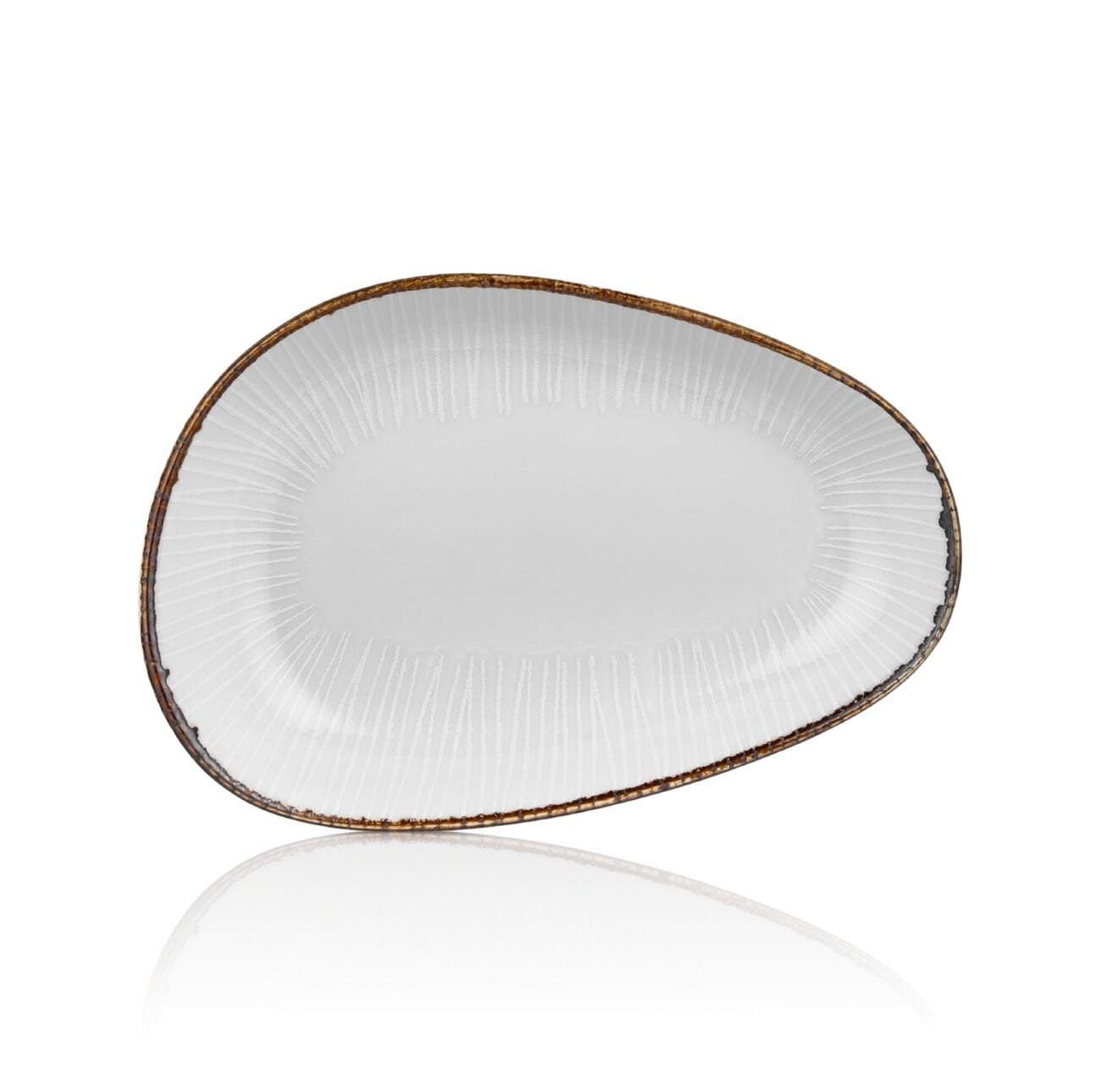 Island 19 Cm Oval Tabak 19*13 Cm