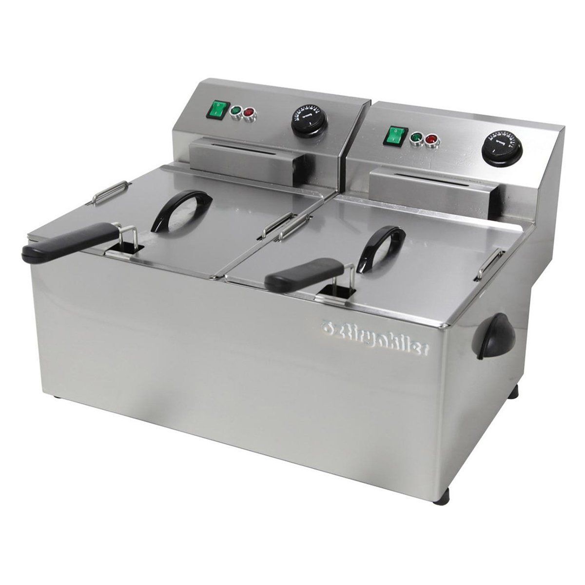 Öztiryakiler Fritöz Elektrikli 2*8 Lt 3+3 Kw EF8D