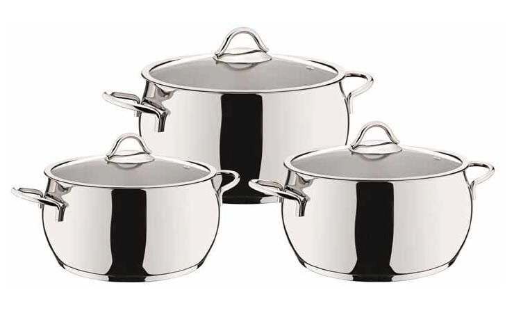 Serena Çelik Derin Tencere 22 Cm