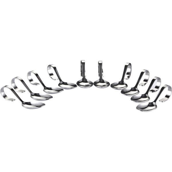Çelik Sunum Kaşığı 7 Cm (10 Adet)