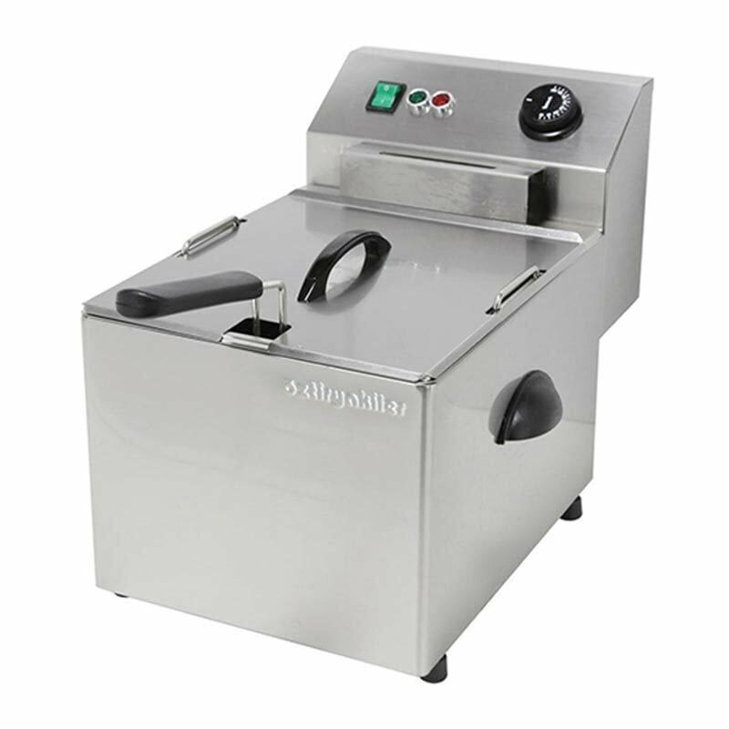 Öztiryakiler Fritöz GN 1/2 Elektrikli 8 Lt 6 Kw.EF8S