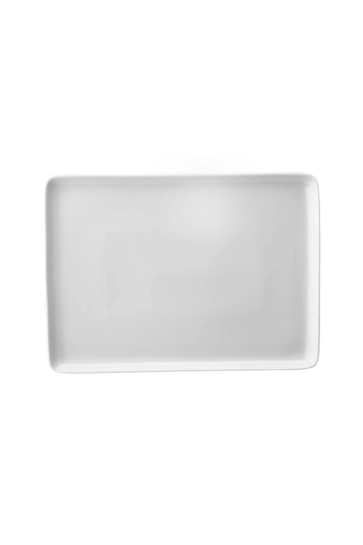 Tan Dekorsuz Düz Tabak 27*20 Cm