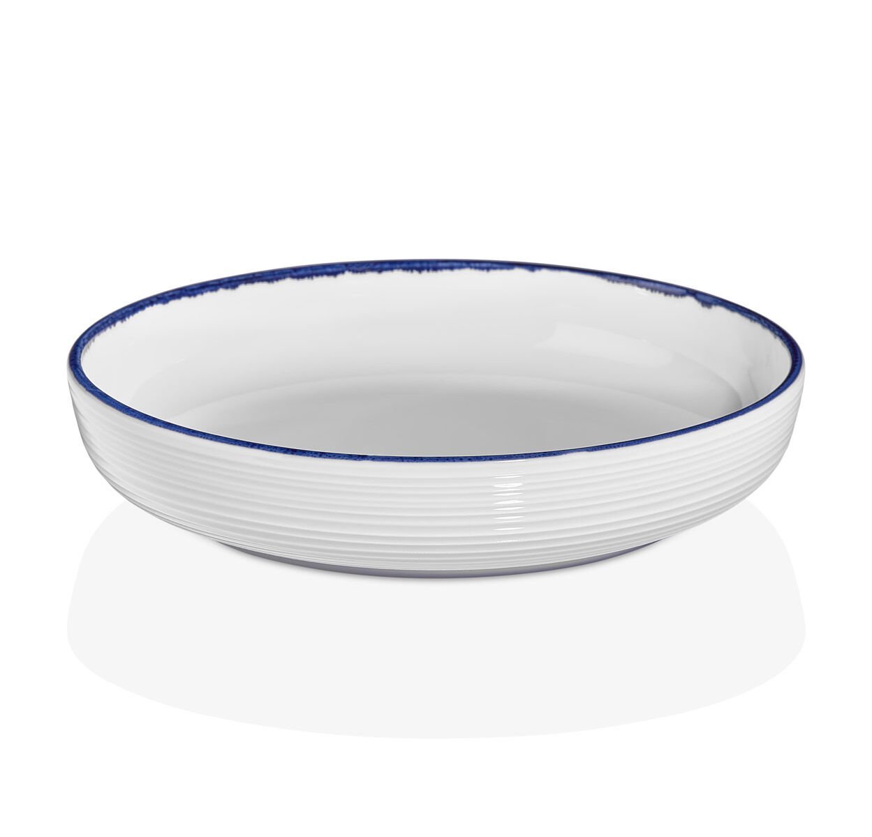 Helix Navy Blue Coupe Çukur Tabak 26 Cm 1750 CC