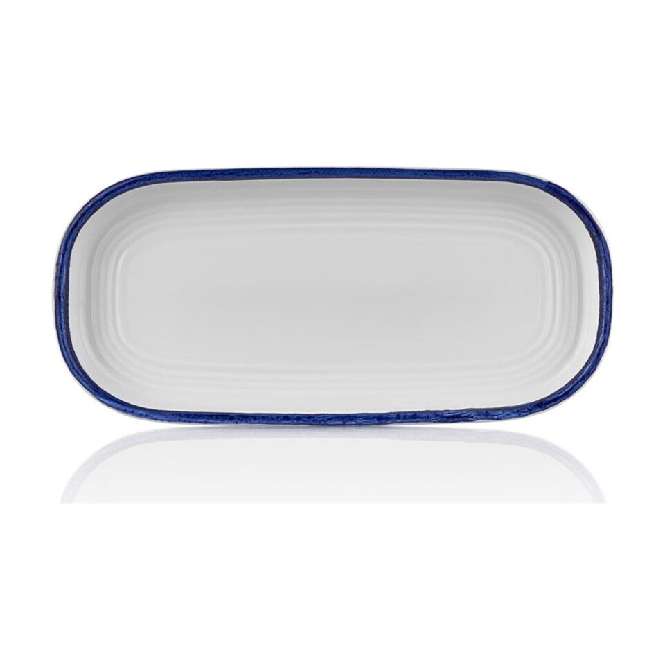 Helix Navy Blue 20,5 Oval Tabak 20*9,5 Cm