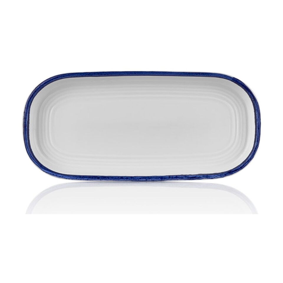 Helix Navy Blue 20,5 Oval Tabak 20*9,5 Cm