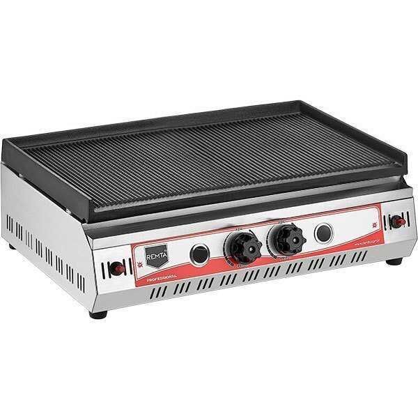 Remta Tam Oluklu Döküm Pleyt Izgara 70 Cm (Gazlı)