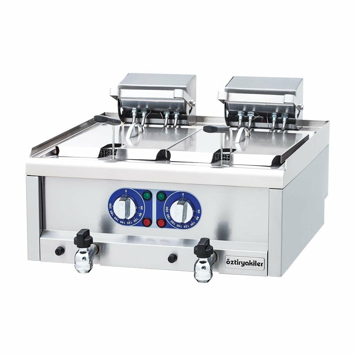 Öztiryakiler 600 Seri Elektrikli Set Üstü Fritöz 60*60*26 Cm