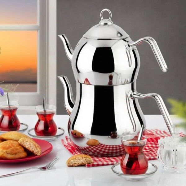 İlda Çelik Çaydanlık Mini Boy