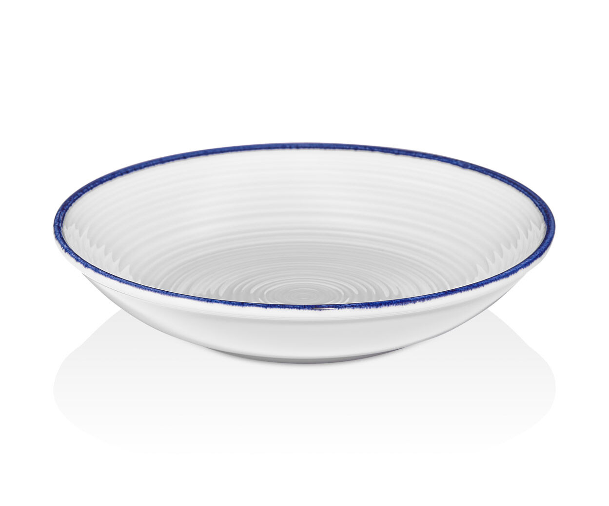 Helix Navy Blue Flavor Çukur Tabak 25 Cm 1300 CC
