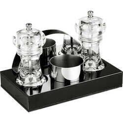 Biradlı Dörtlü Akrilik Menaj Set