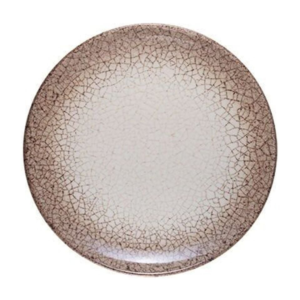 ID Fine Deserto Lona Düz Tabak 23 Cm