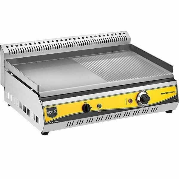 Remta Elektrikli Pleyt Izgara Yarı Oluklu 70 Cm