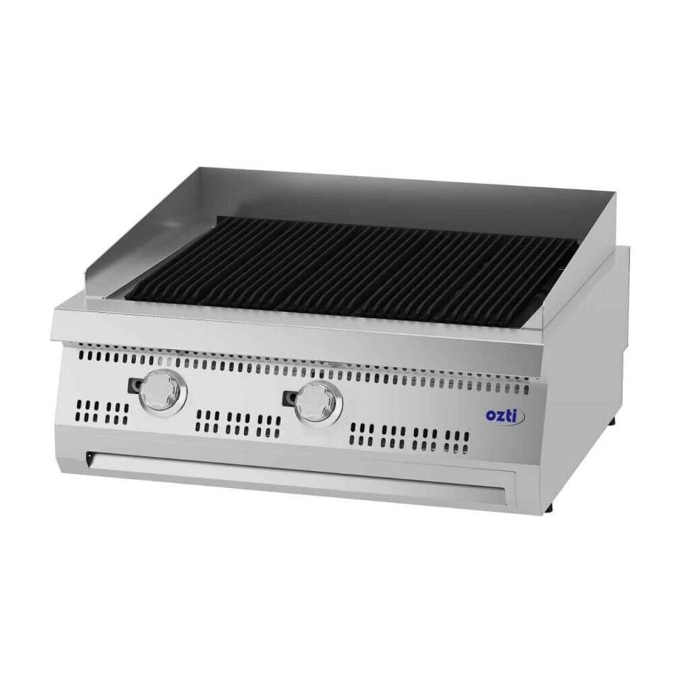 Öztiryakiler 900 Seri Gazlı Döküm Izgara V2 Model 80*90*30 Cm
