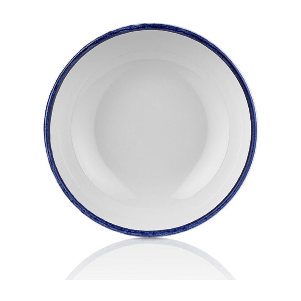 Helix Navy Blue Smooth Çay Fincanı Saucer 15 Cm