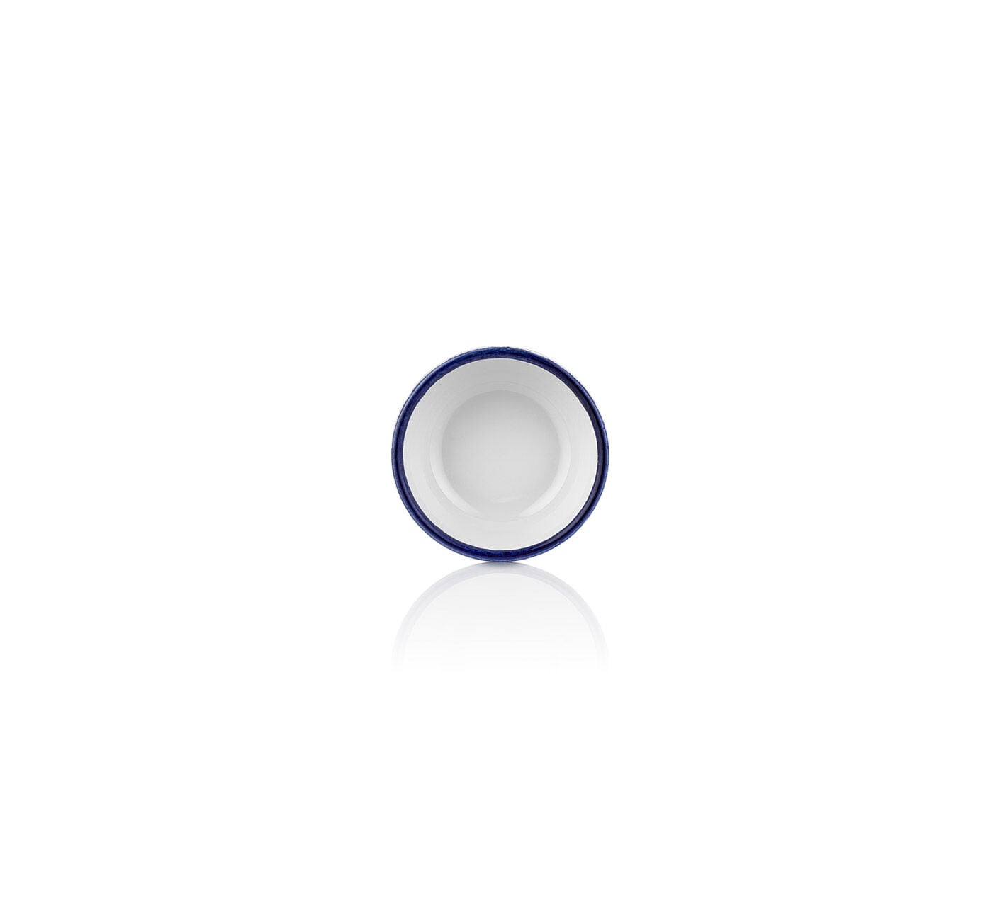 Helix Navy Blue Smooth Kahve fincanı Saucer 12,5 Cm