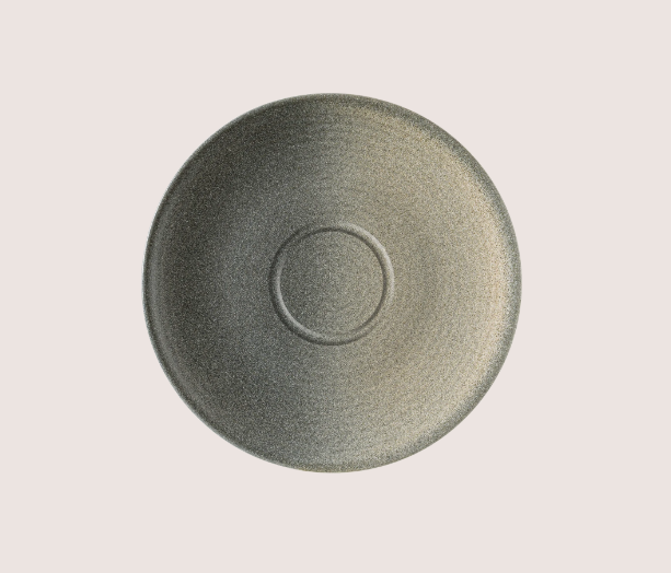 Hornfels Ripple Kahve Fincan Tabağı 13 Cm