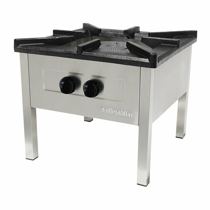 Öztiryakiler Yer Ocağı Gazlı Çift Yanışlı 60*60*50 Cm