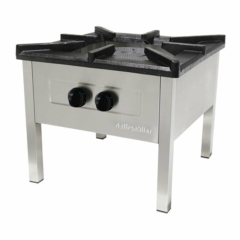 Öztiryakiler Yer Ocağı Gazlı Çift Yanışlı 60*60*50 Cm