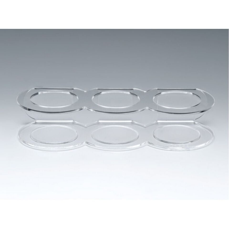 Akrilik Üçlü Sosluk Standı