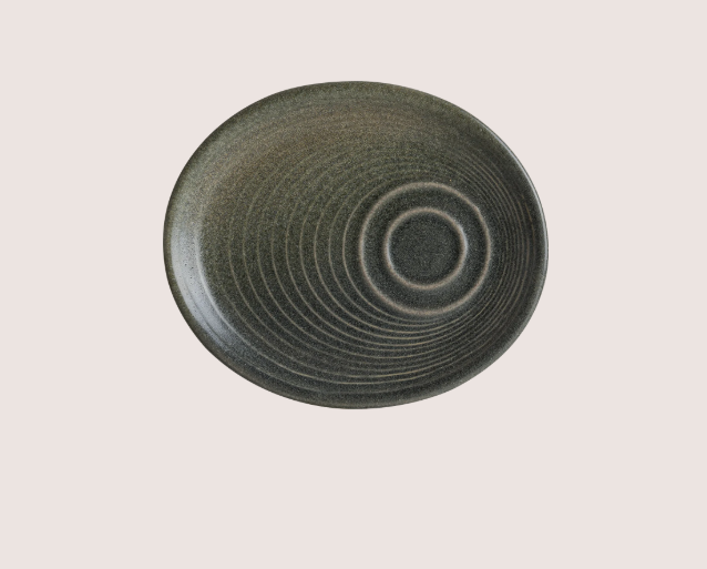 Hornfels Ripple Sunum Tabağı