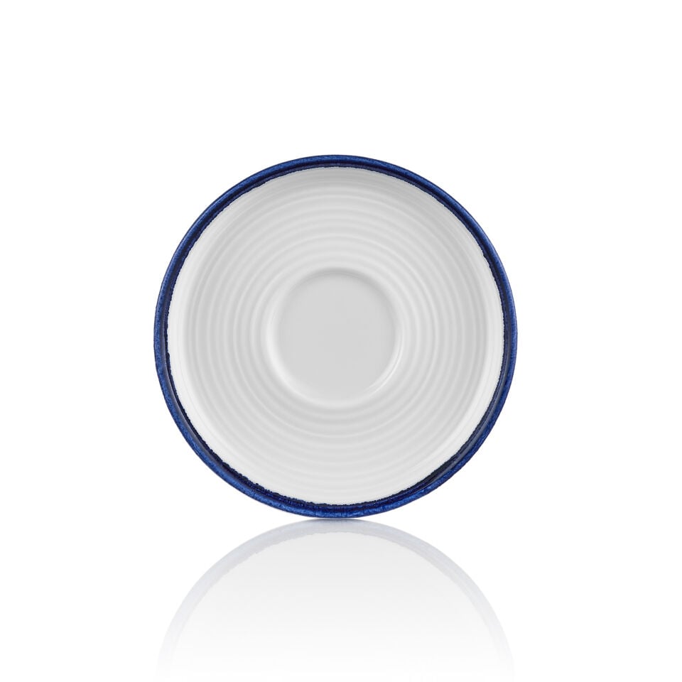 Helix Navy Blue Mug Cup No Handle 330 CC