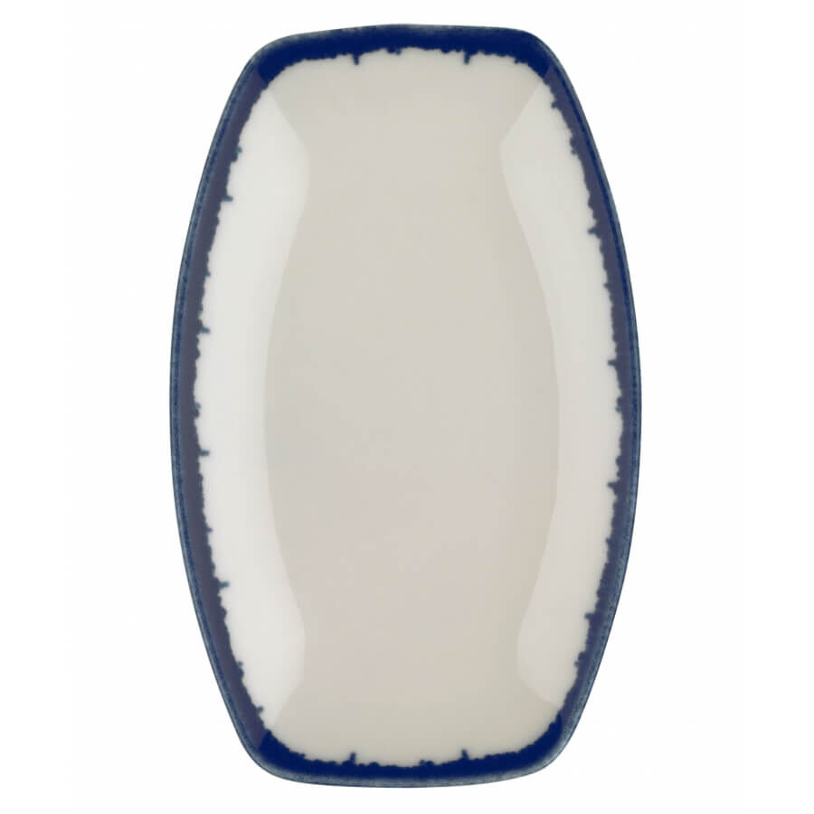 Bone Bohem Nano Krem Kayık Tabak 36 Cm
