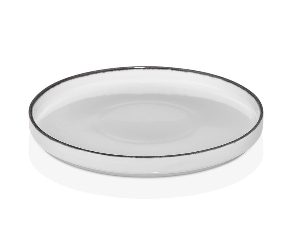 Helix Black Düz Tabak Rölyefsiz 27 Cm