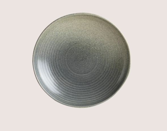 Hornfels Ripple Çukur Tabak 19 Cm