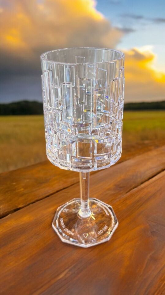 Kırılmaz Şarap Kadehi 200 ML (10 Adet)