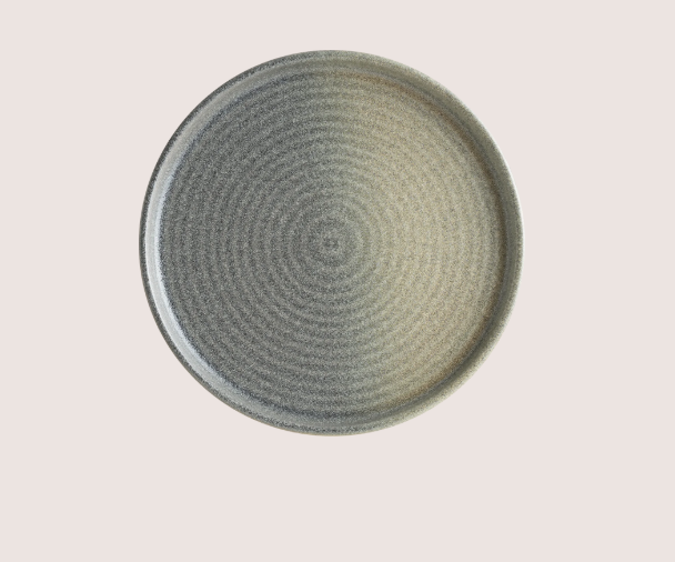 Hornfels Ripple Düz Tabak 26 Cm