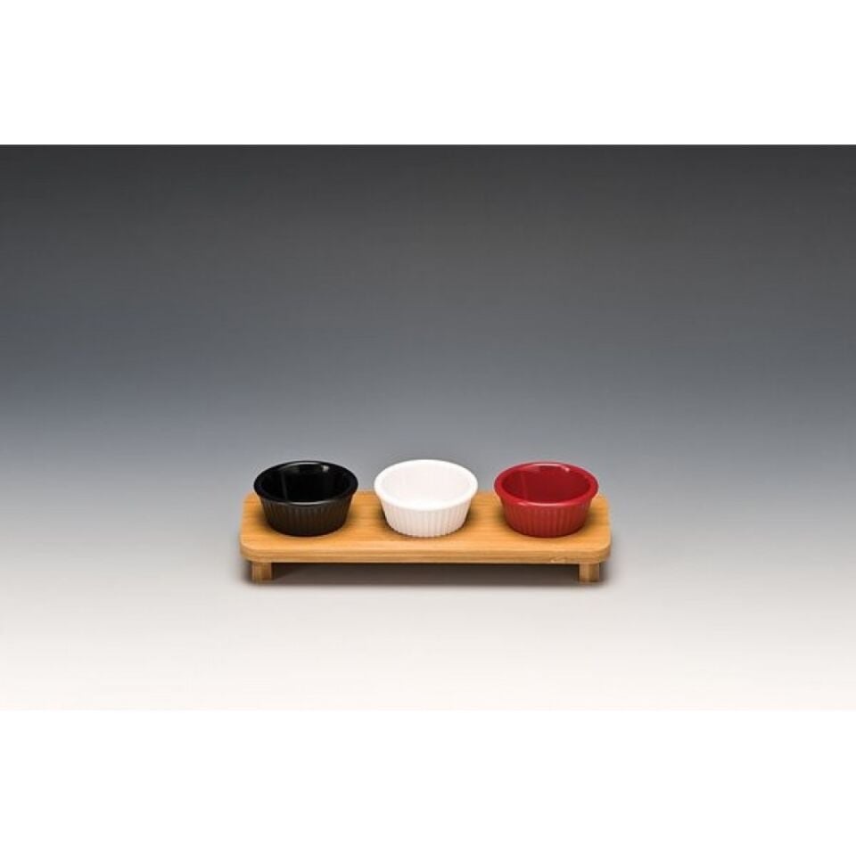 Ahşap Sosluk Servis Standı