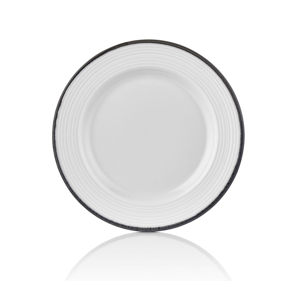 Helix Black Gastro Düz Tabak 27 Cm