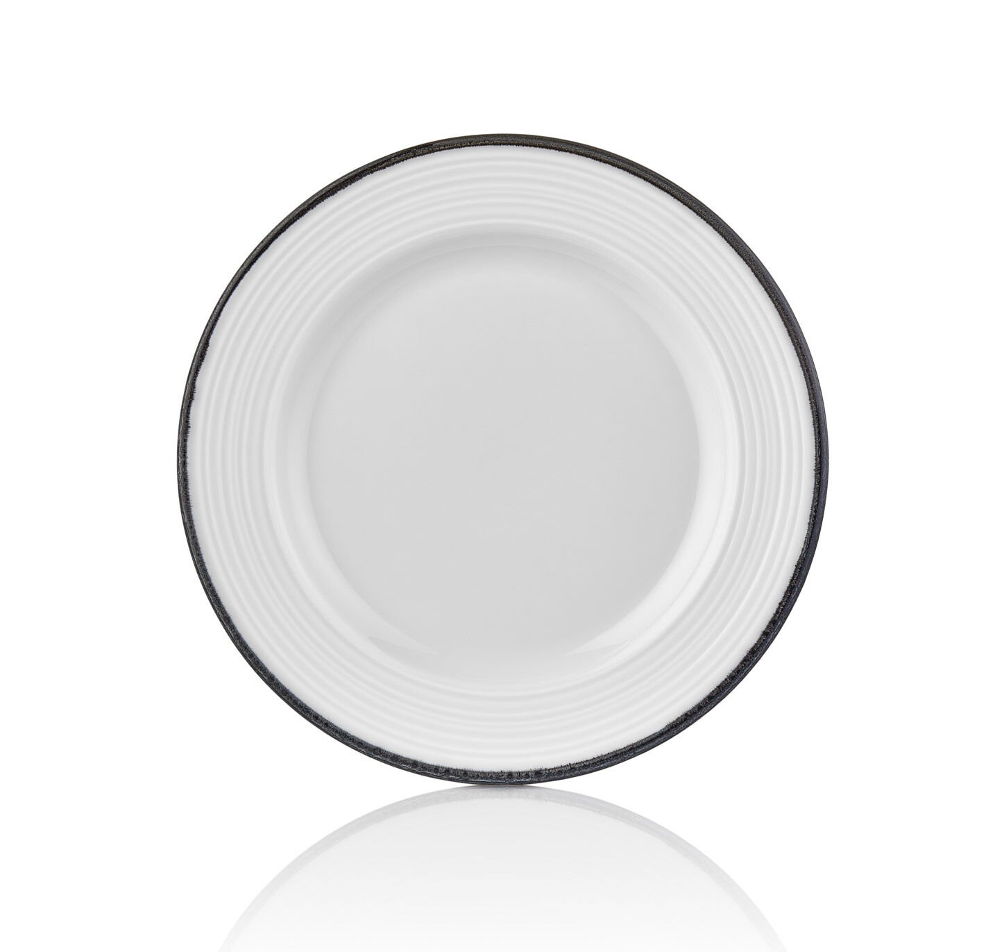 Helix Black Gastro Düz Tabak 30 Cm
