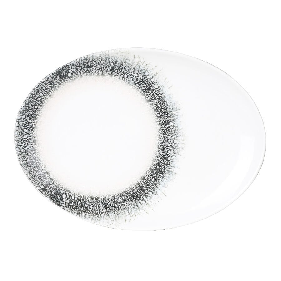 Bone Coral Kayık Tabak 32 Cm