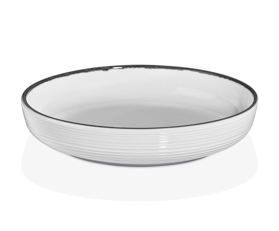 Helix Black Coupe Çukur Tabak 19 Cm 700 CC