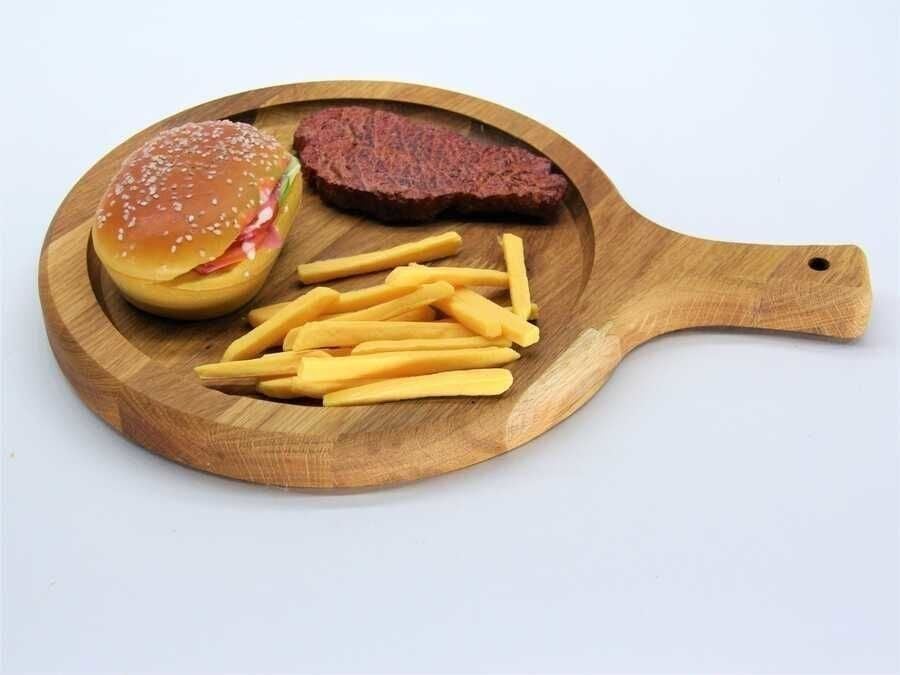 Npicco Oval Saplı Sunum Tahtası