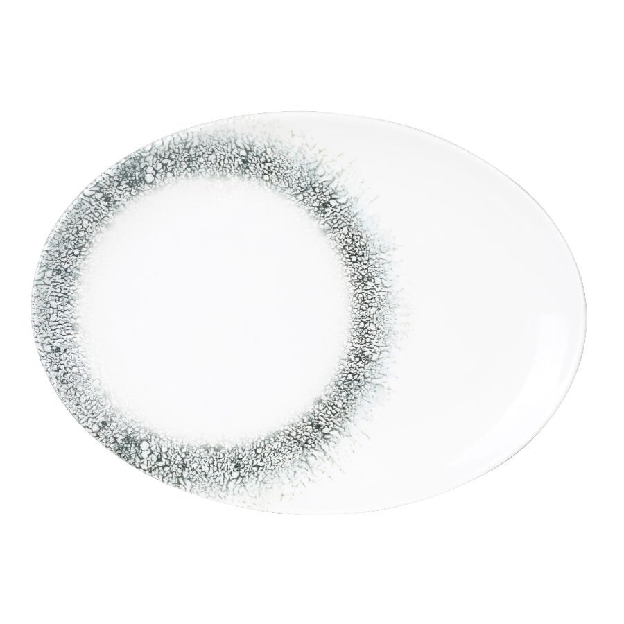 Bone Coral Kayık Tabak 36 Cm