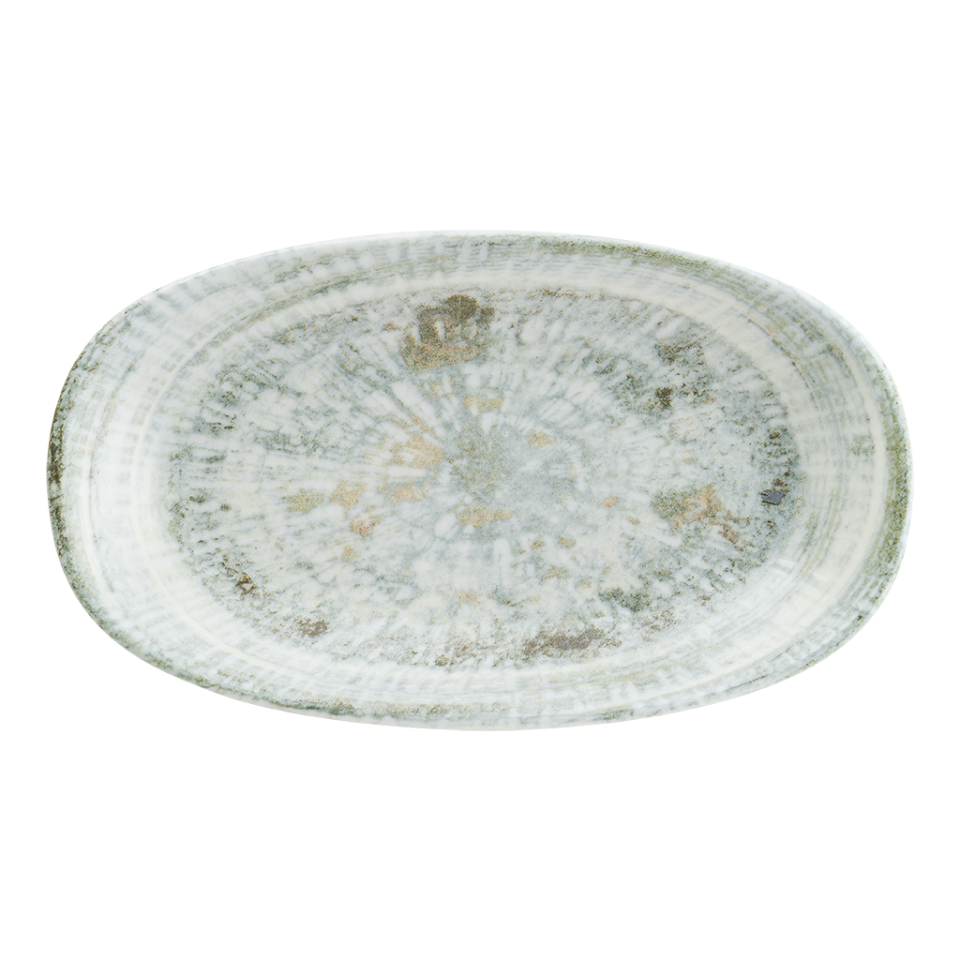 Odette Olive Gourmet Oval Kayık Tabak 19*11 Cm